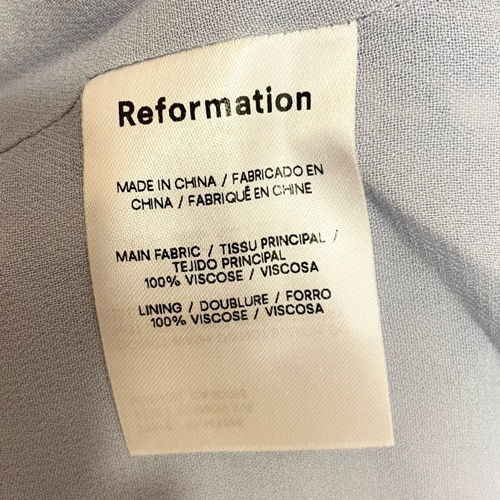 Reformation Sinead Two Piece Sofie AUTHENTIC - Picture 13 of 15